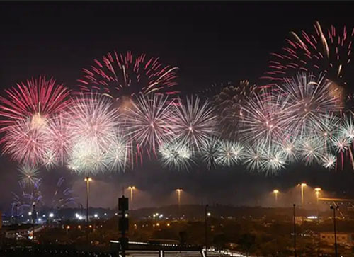 资阳焰火晚会
